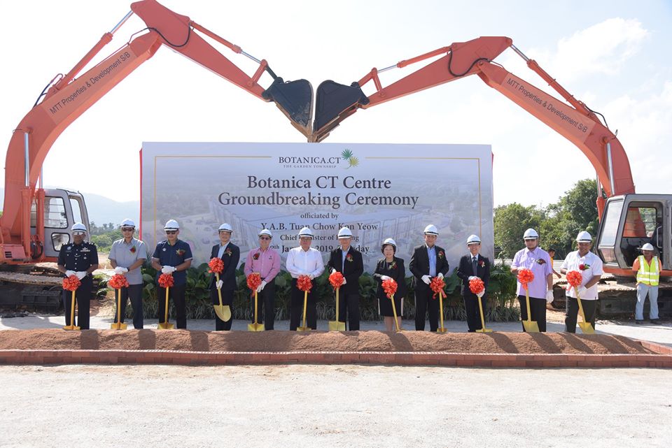 Botanica CT Centre Groundbreaking Ceremony – 08th January 2019